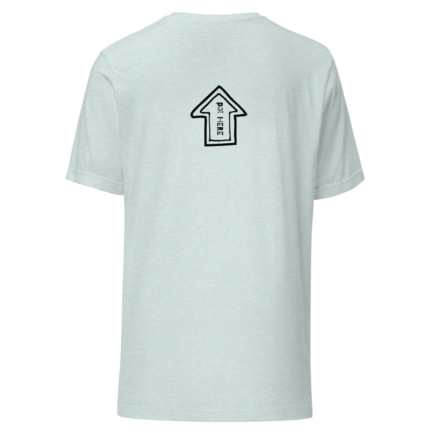 Pat on the Back - Embroidered Unisex t-shirt