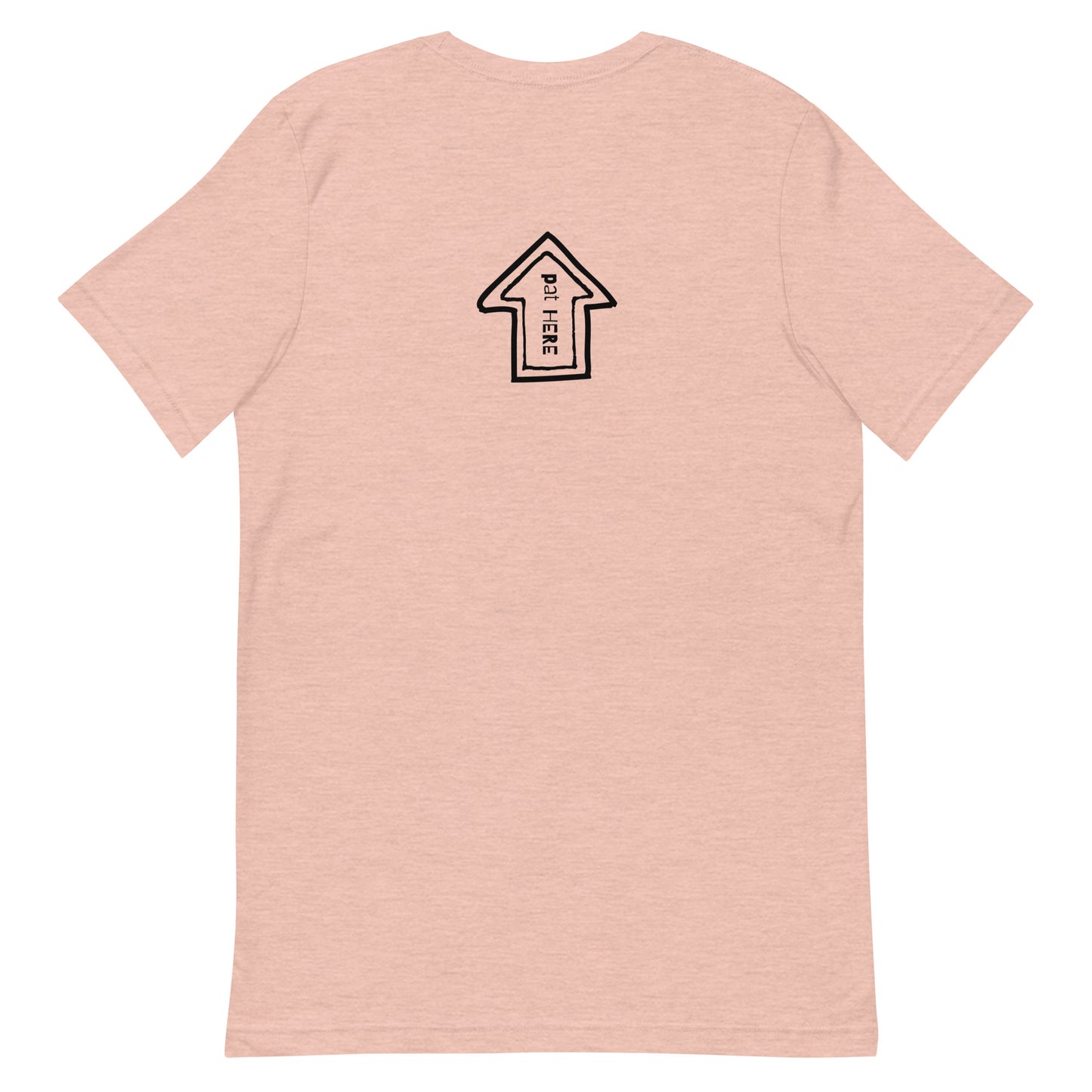 Pat on the Back - Embroidered Unisex t-shirt