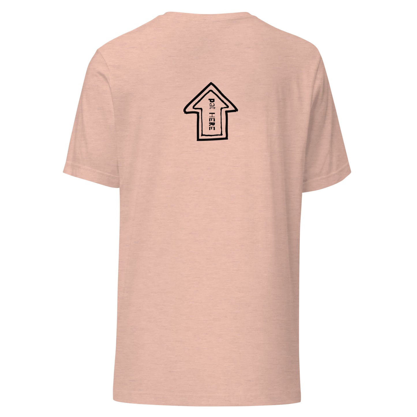 Pat on the Back - Embroidered Unisex t-shirt