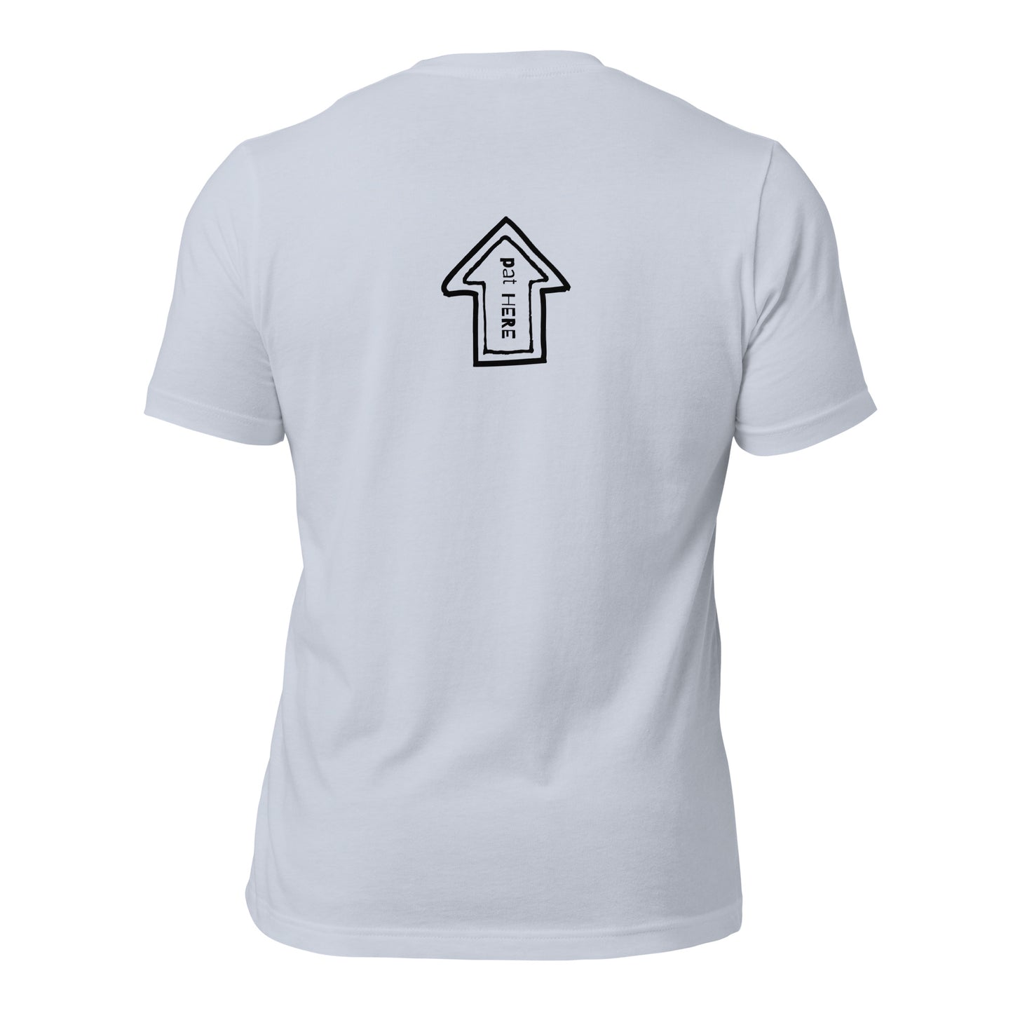 Pat on the Back - Embroidered Unisex t-shirt