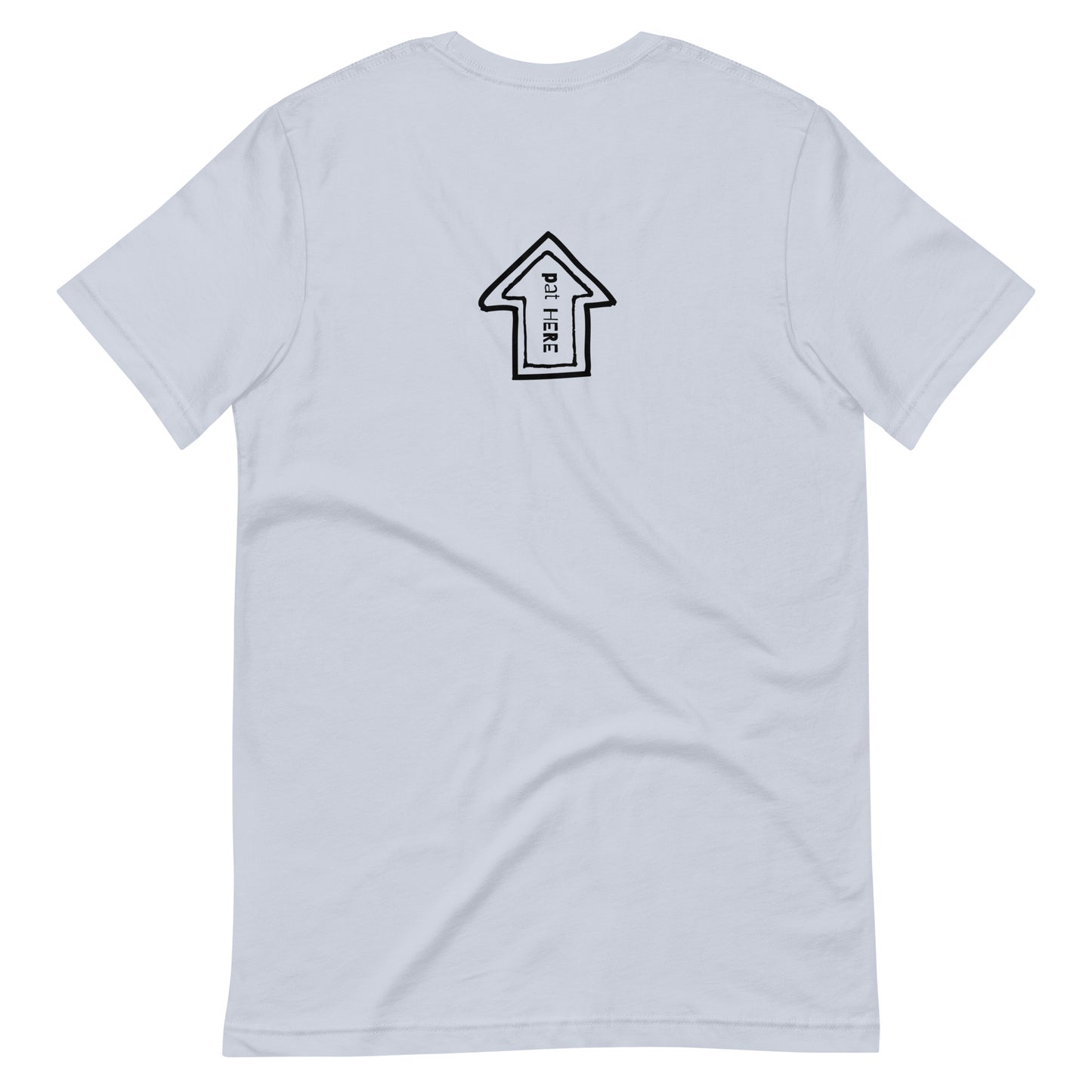Pat on the Back - Embroidered Unisex t-shirt