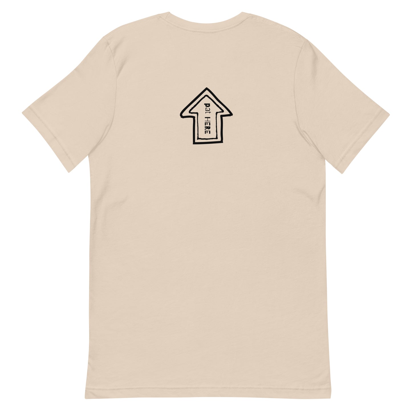 Pat on the Back - Embroidered Unisex t-shirt