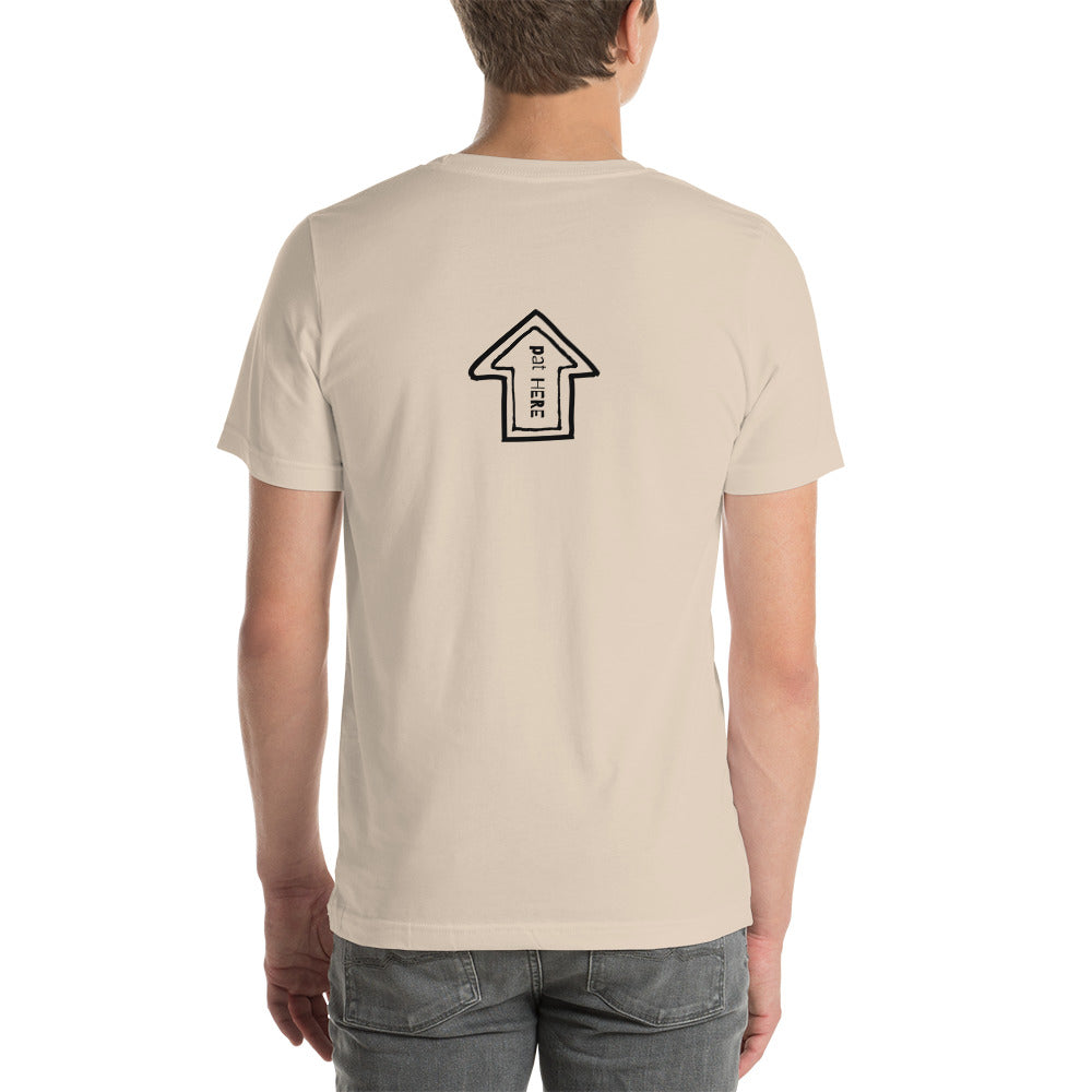 Pat on the Back - Embroidered Unisex t-shirt
