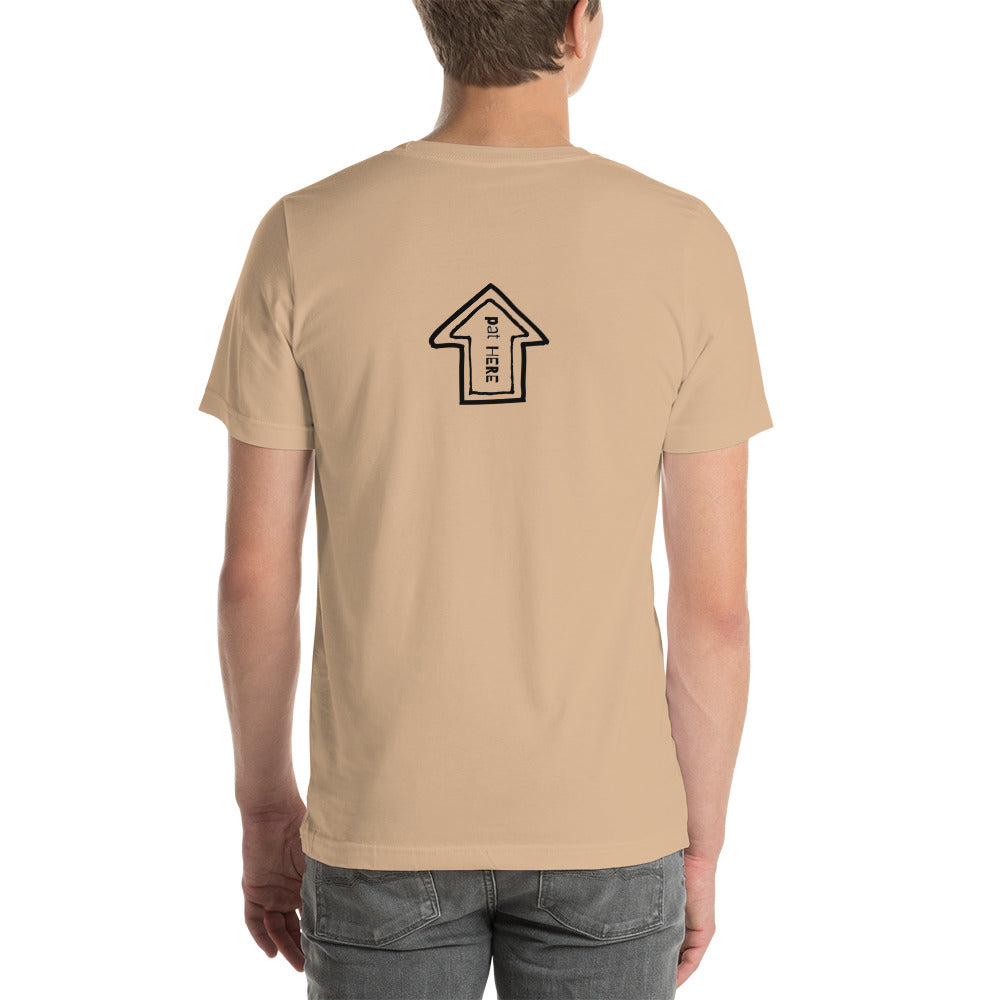Pat on the Back - Embroidered Unisex t-shirt