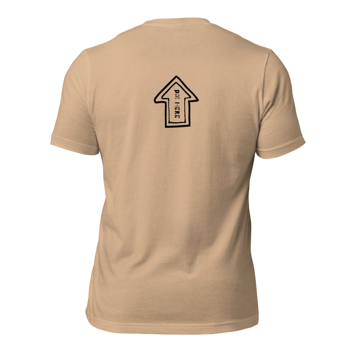 Pat on the Back - Embroidered Unisex t-shirt
