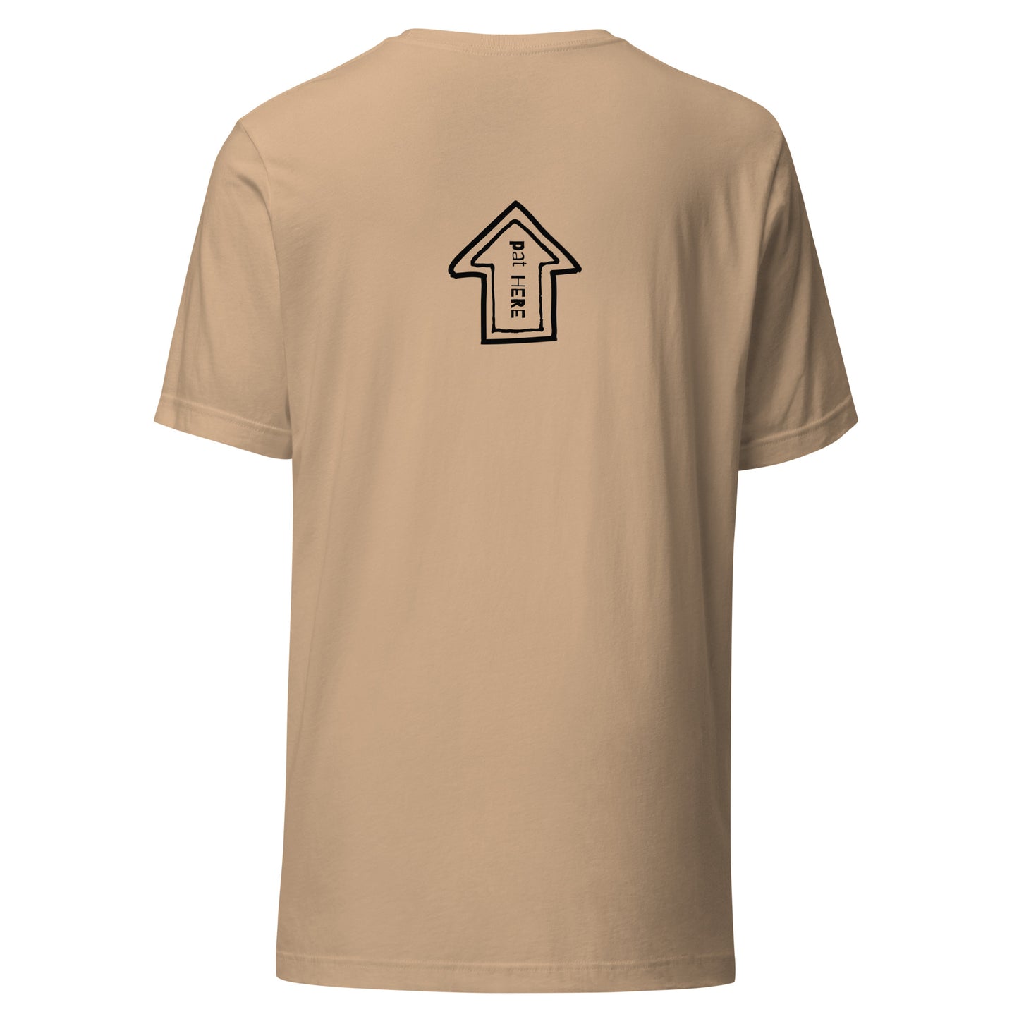Pat on the Back - Embroidered Unisex t-shirt