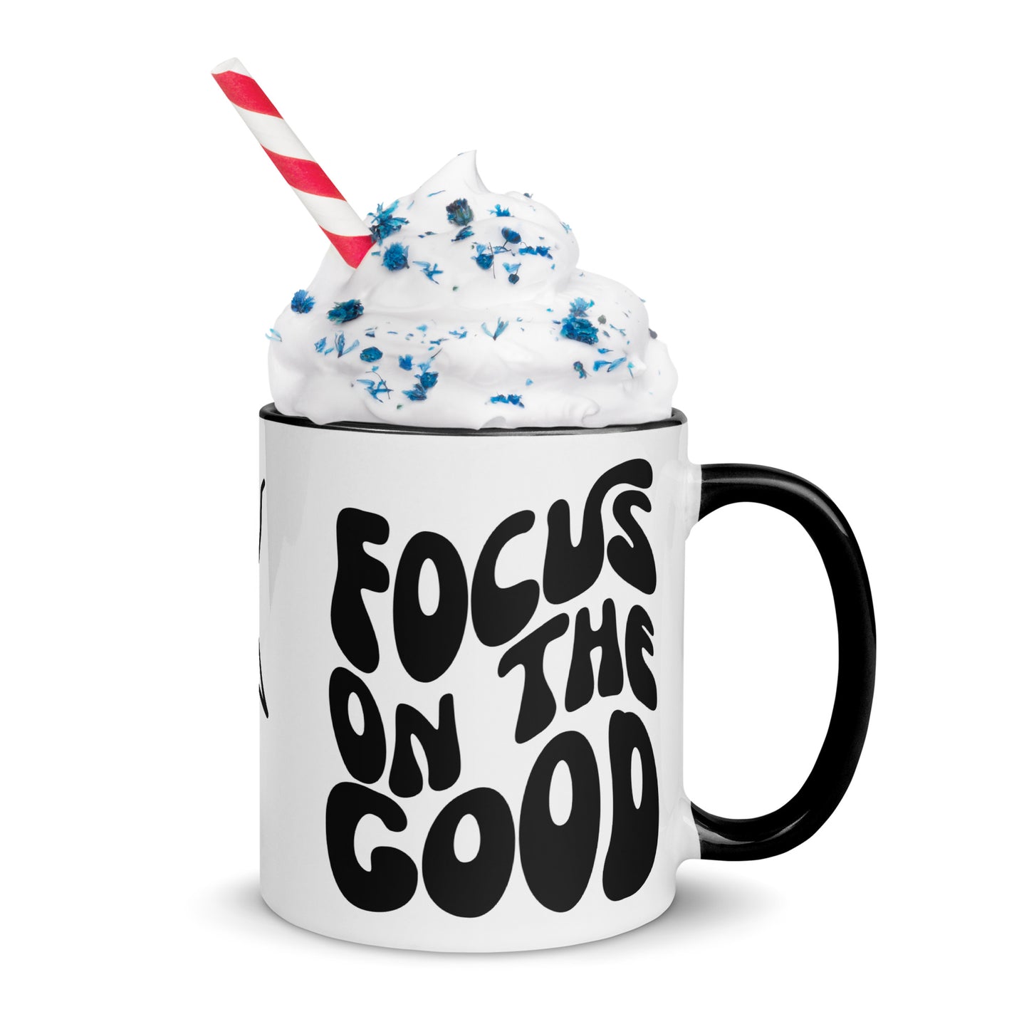 Focus On the Good - Mug with Color Inside