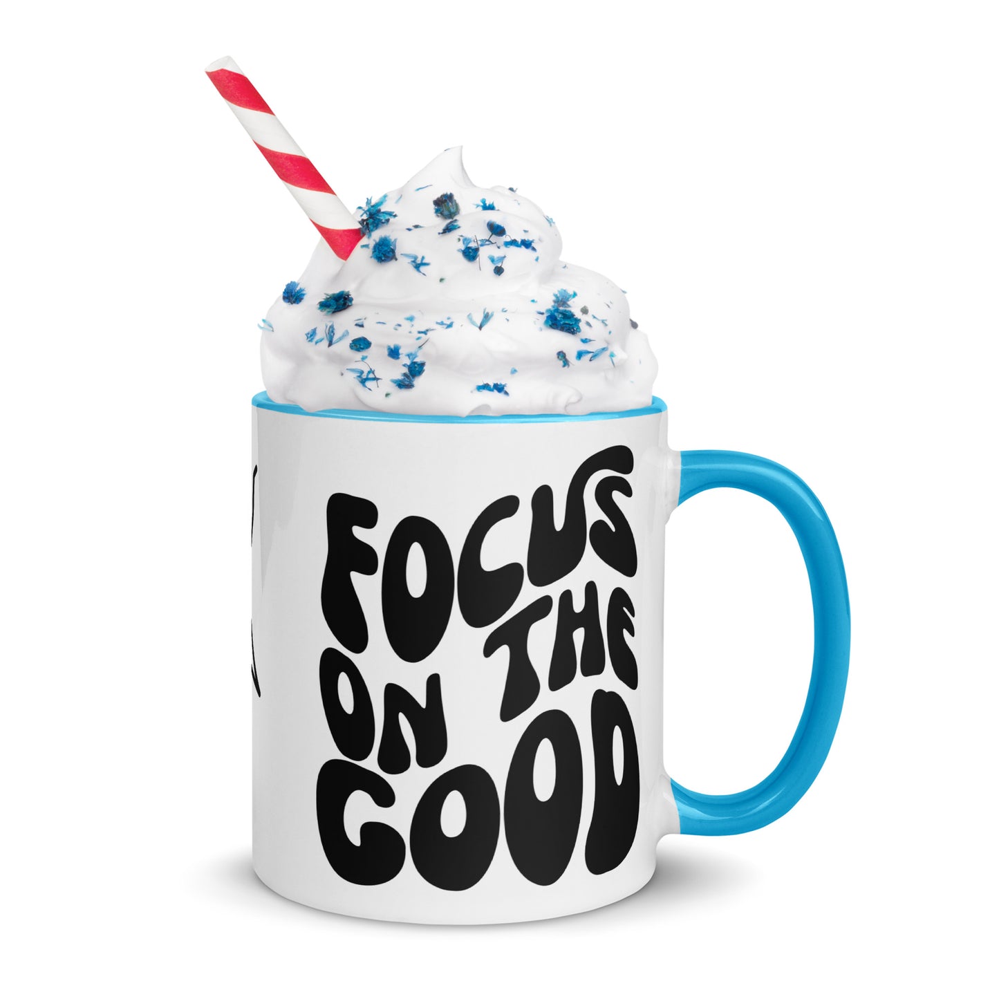Focus On the Good - Mug with Color Inside