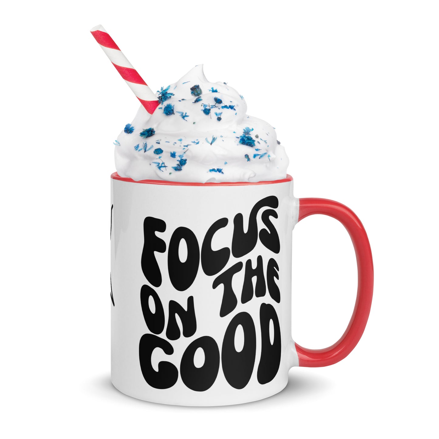 Focus On the Good - Mug with Color Inside
