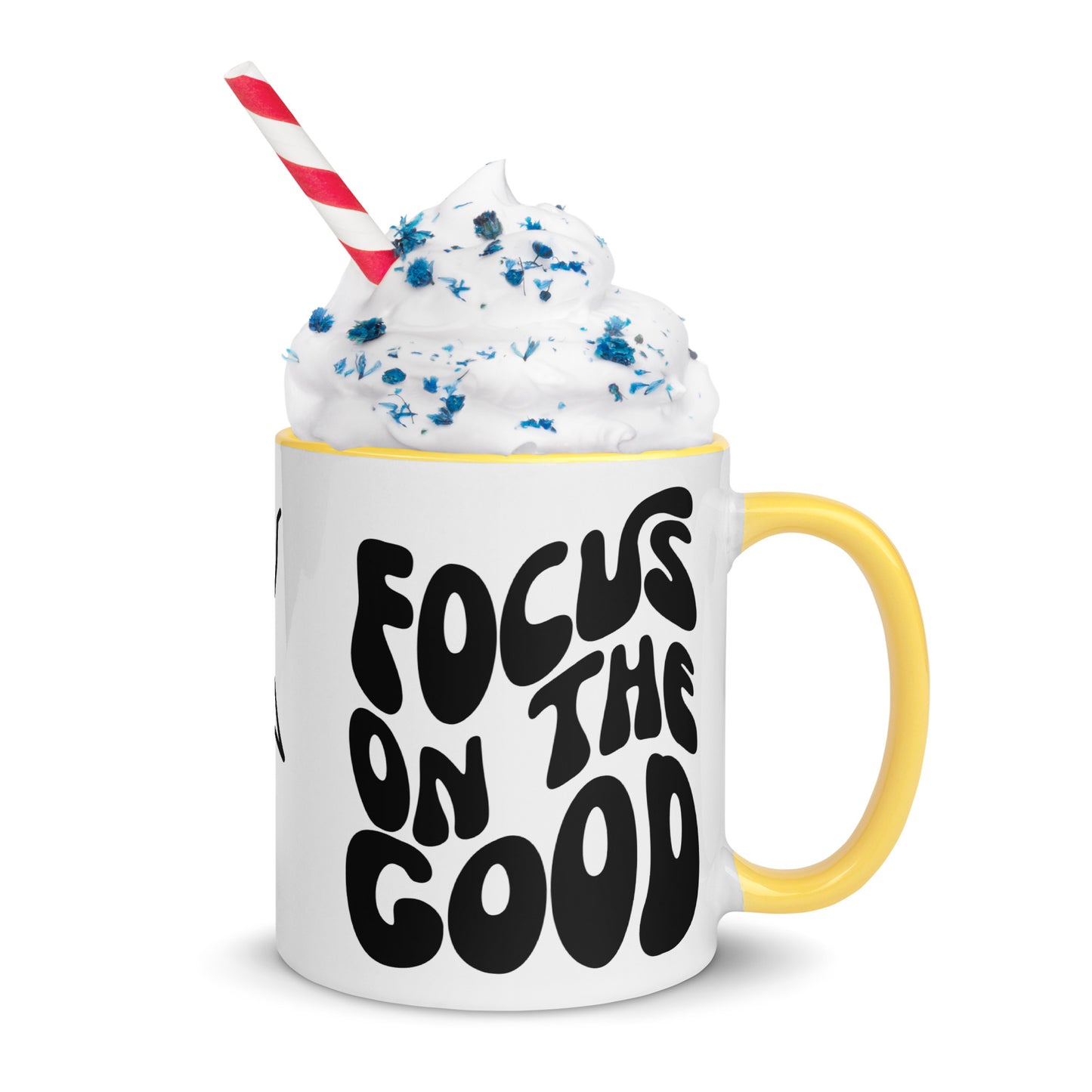 Focus On the Good - Mug with Color Inside
