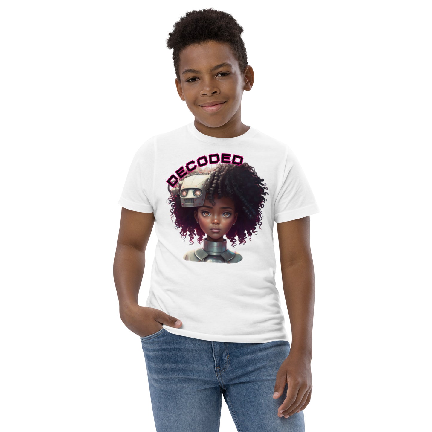 DECODED Girl In Tech - Youth jersey t-shirt