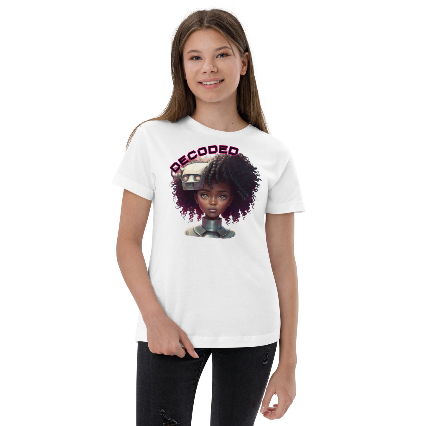 DECODED Girl In Tech - Youth jersey t-shirt