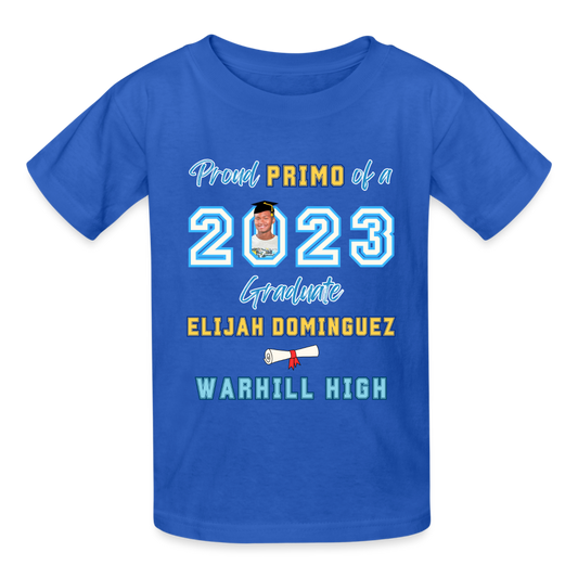 Proud Primo - Gildan Ultra Cotton Youth T-Shirt - royal blue
