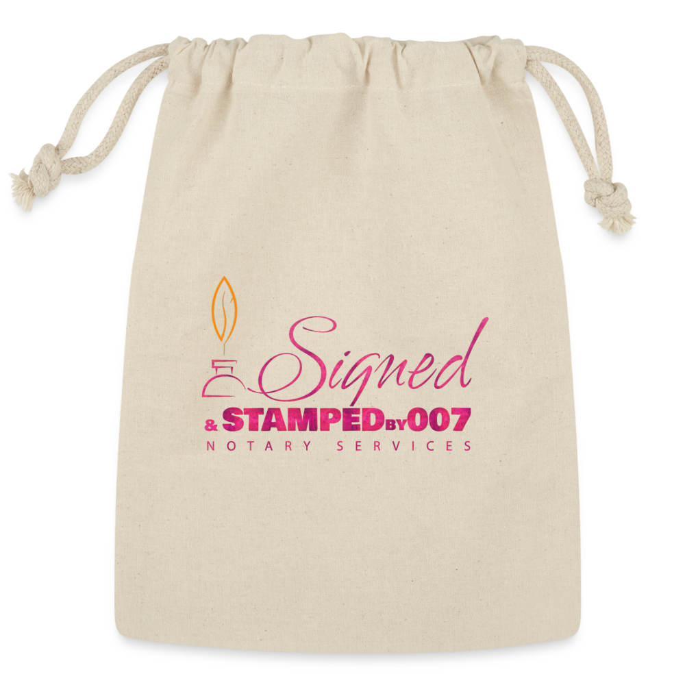 Reusable Gift Bag - Natural