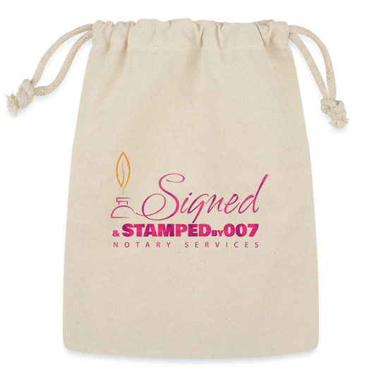 Reusable Gift Bag - Natural