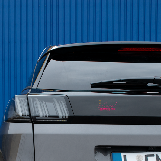 Pnk Bumper Sticker - white matte