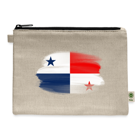 Panama Flag - Carry All Pouch - natural