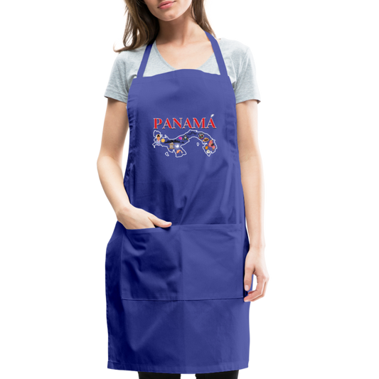Panama Patria - Adjustable Apron - royal blue