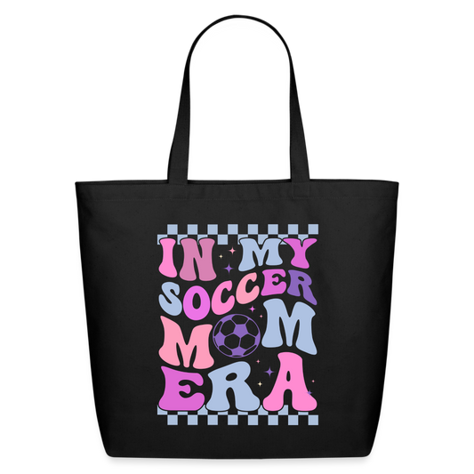 Soccer Mom Era - Eco-Friendly Cotton Tote - black
