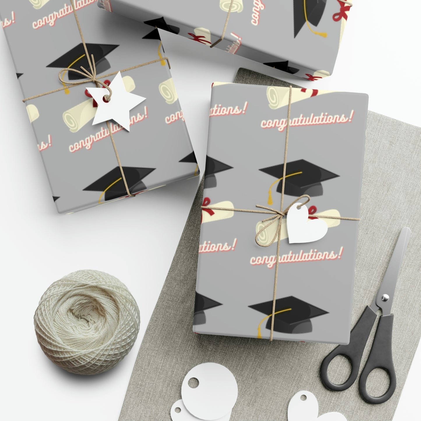 Grad Congratulations - Gift Wrap Papers