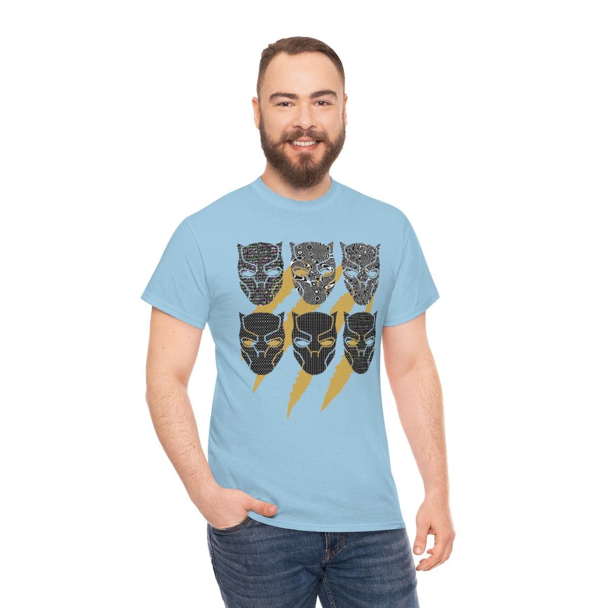 POP ART PANTHER - Unisex Heavy Cotton Tee