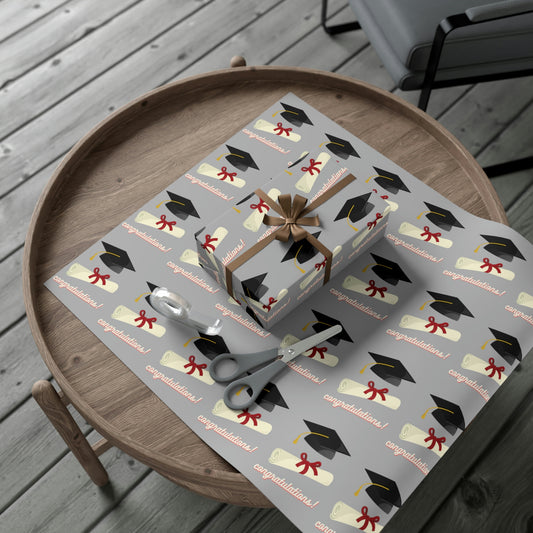 Grad Congratulations - Gift Wrap Papers