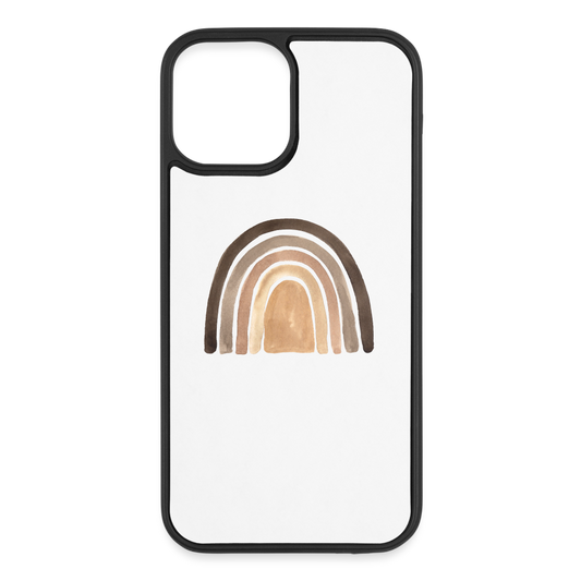 Shades of Melanin - iPhone 12/12 Pro Case - white/black