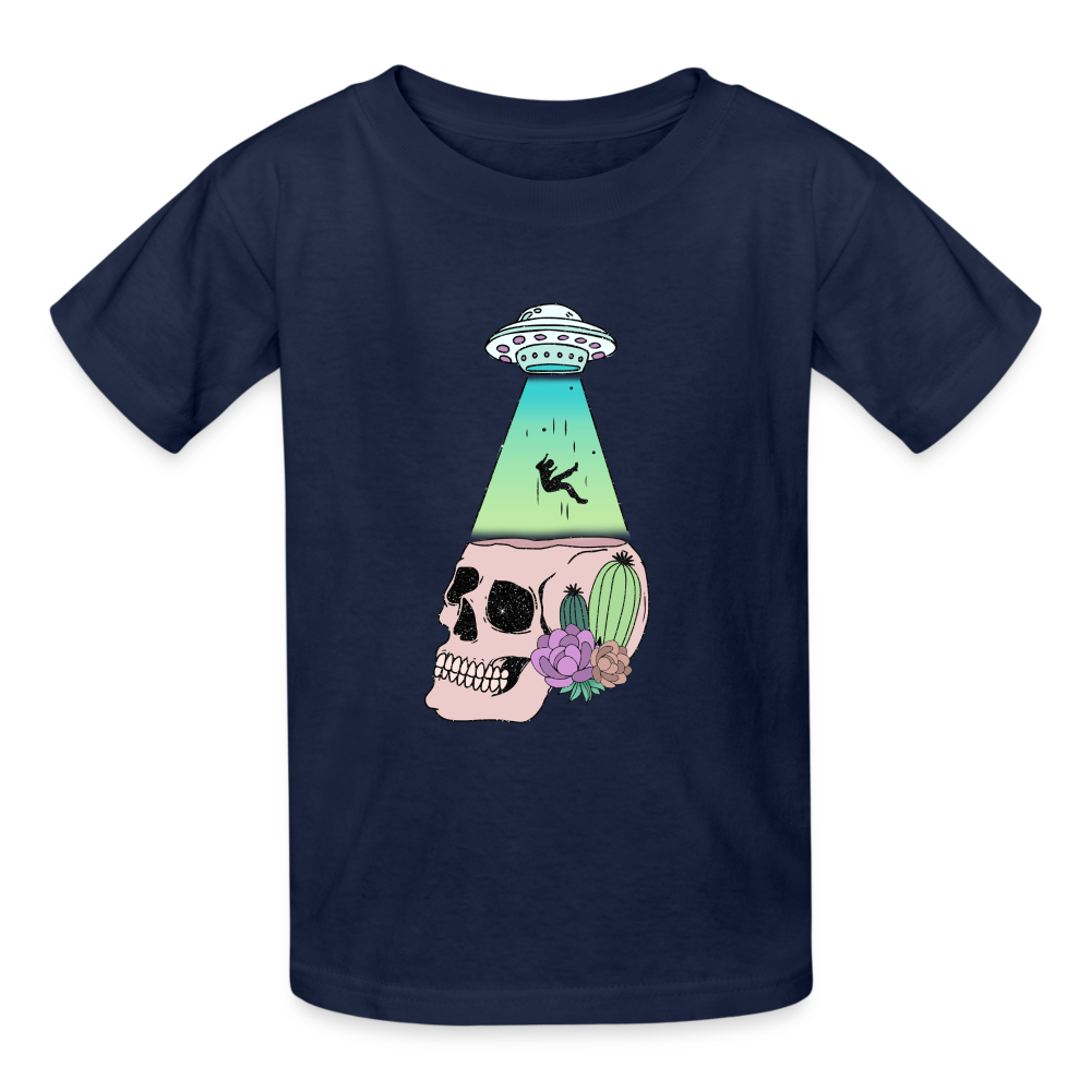 Alien Afterlife - Gildan Ultra Cotton Youth T-Shirt - navy