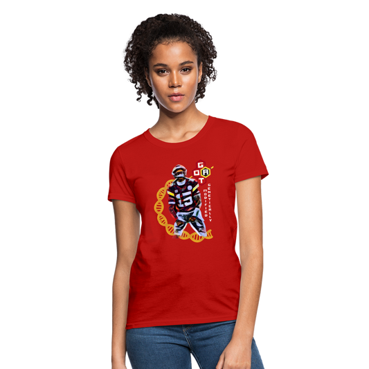 Football GOAT - Women's T-Shirt - red