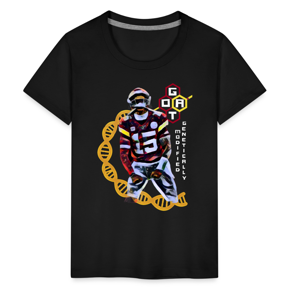 Football GOAT - Kids' Premium T-Shirt - black