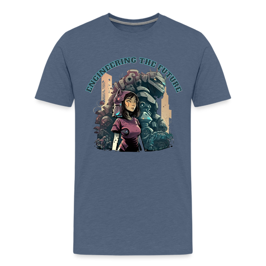 Engineering the Future - Kids' Premium T-Shirt - heather blue