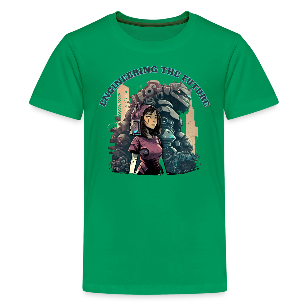 Engineering the Future - Kids' Premium T-Shirt - kelly green