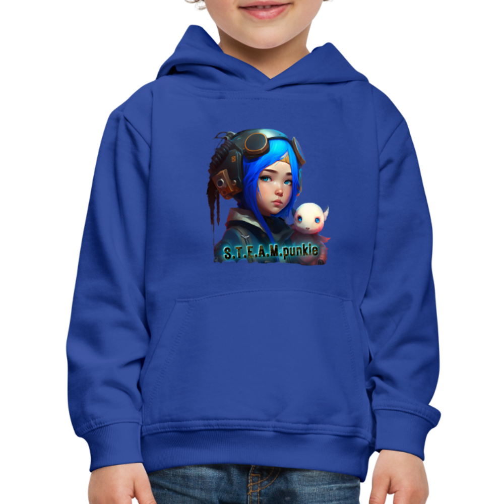S.T.E.A.M. punkie - Kids‘ Premium Hoodie - royal blue