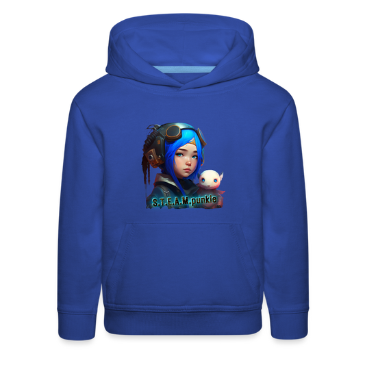 S.T.E.A.M. punkie - Kids‘ Premium Hoodie - royal blue