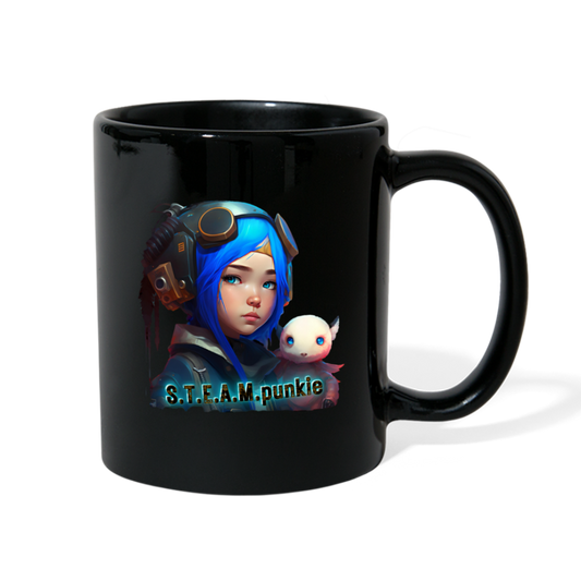 S.T.E.A.M. punkie - Full Color Mug - black
