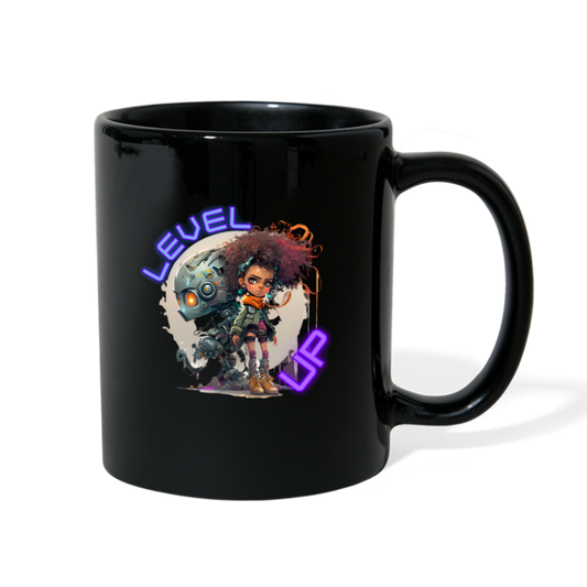 LEVEL UP - Full Color Mug - black