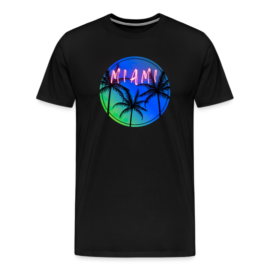 Electric MIAMI - Men's Premium T-Shirt - black