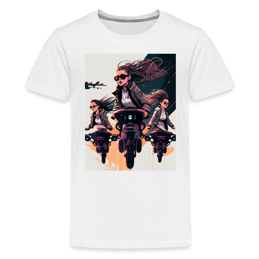 Sky Sirens - Kids' Premium T-Shirt - white