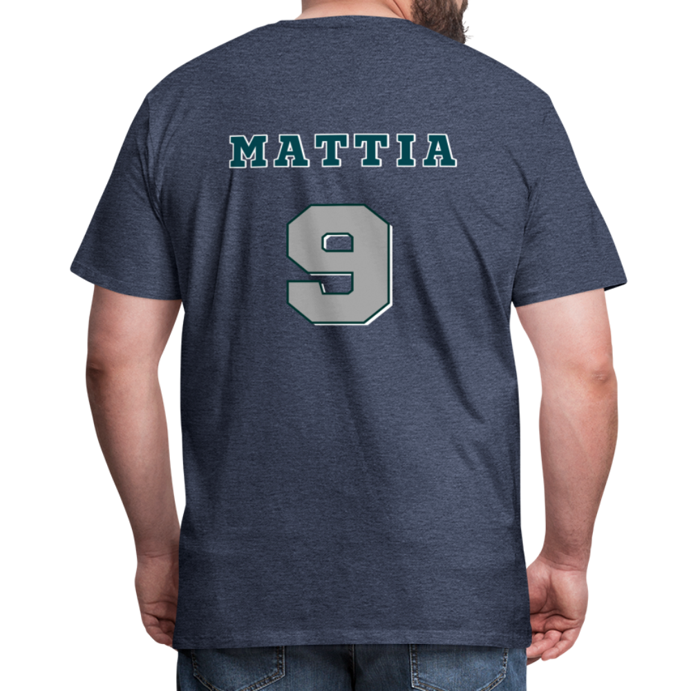 CUSTOM: It's a Philly Thing - Men's Premium T-Shirt - heather blue