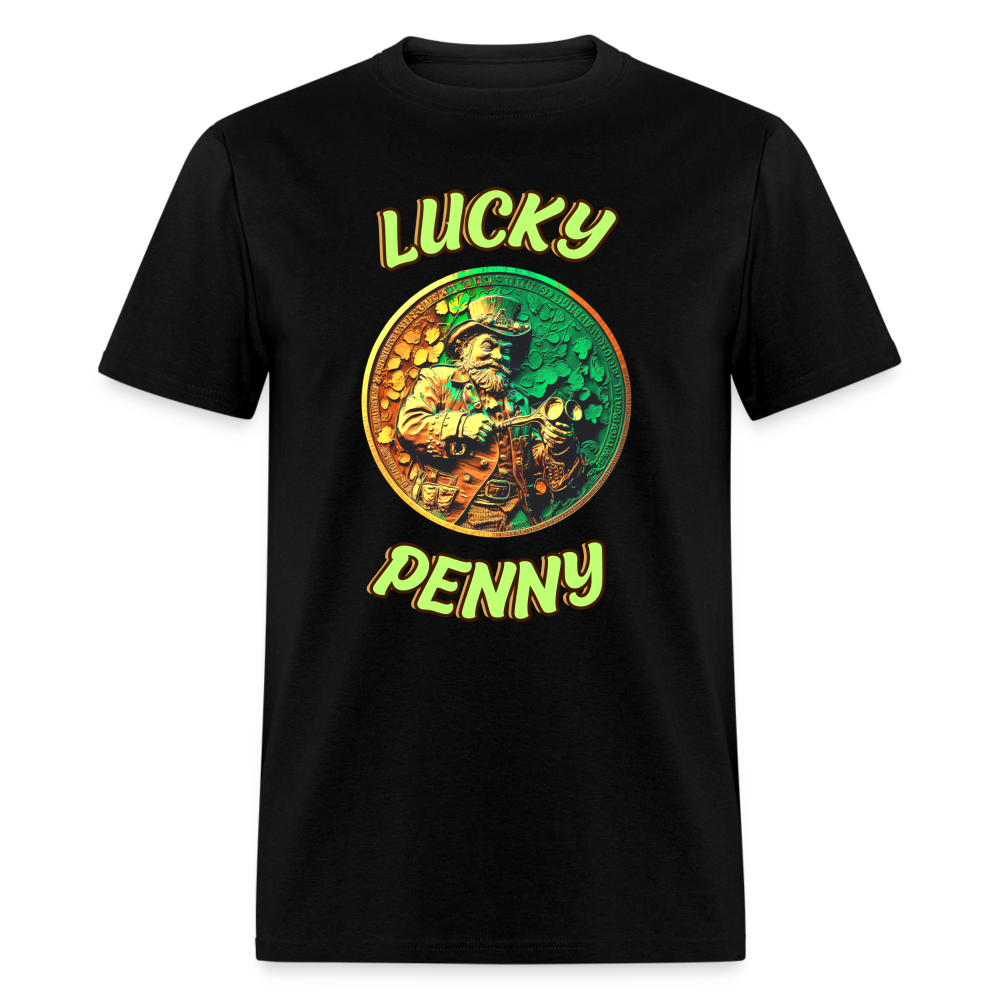 Lucky Irish Penny - Unisex Classic T-Shirt - black