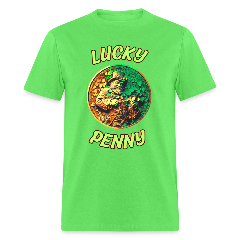 Lucky Irish Penny - Unisex Classic T-Shirt - kiwi