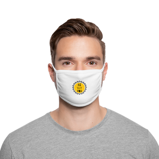 SAMPLE: Face Mask - white/white