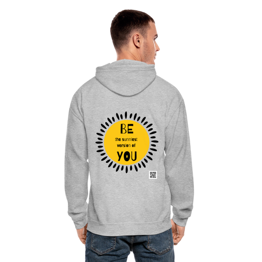 SAMPLE: Gildan Heavy Blend Adult Zip Hoodie - heather gray