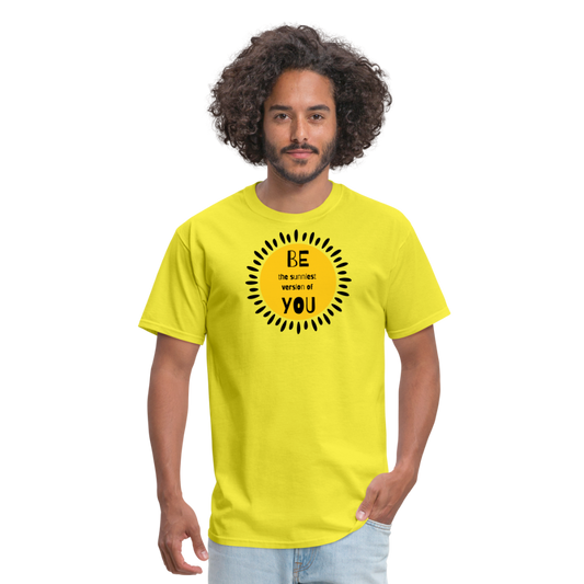 SAMPLE 2-sided: Unisex Classic T-Shirt - yellow
