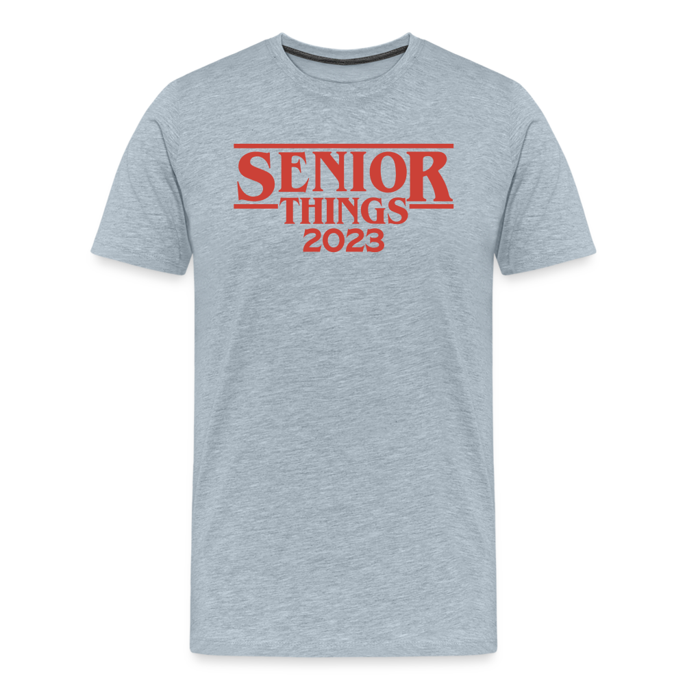 SENIOR Things: Men's Premium T-Shirt - heather ice blue