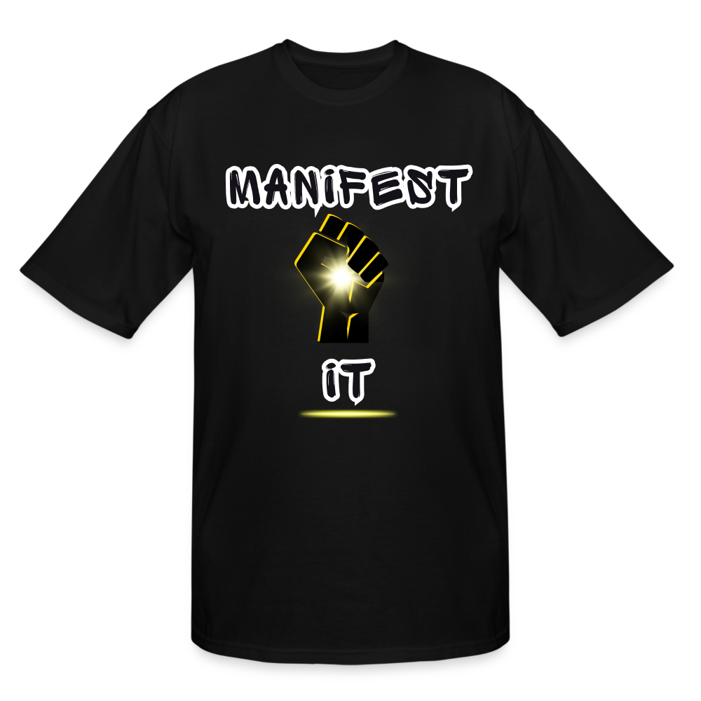 Manifest It - Men's Tall T-Shirt - black