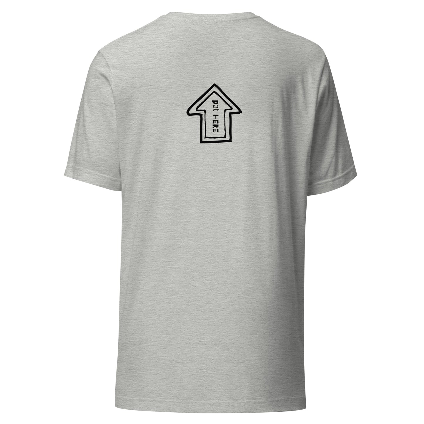 Pat on the Back - Embroidered Unisex t-shirt
