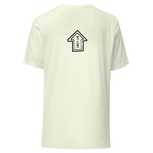 Pat on the Back - Embroidered Unisex t-shirt