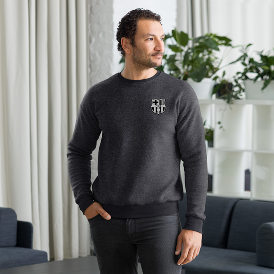 FCB Embroidered - Unisex sueded fleece sweatshirt