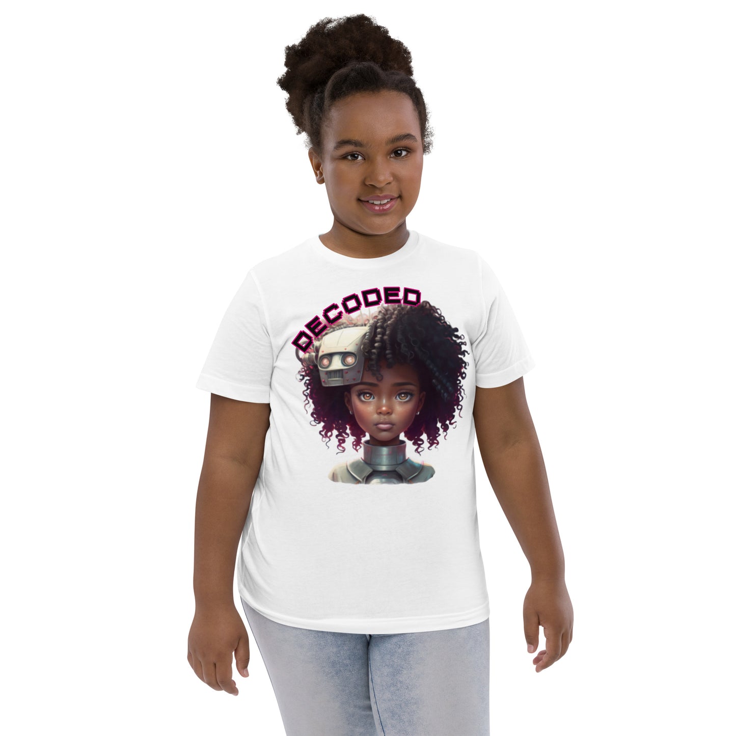 DECODED Girl In Tech - Youth jersey t-shirt